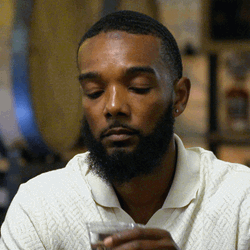 Man In White Shirt Sipping Tea GIF