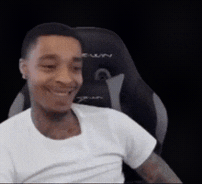 Man In White Shirt Smiling GIF