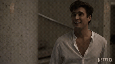 Man In White Shirt Smiling Netflix GIF