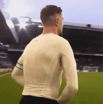 Man In White Shirt Standing On Field GIF