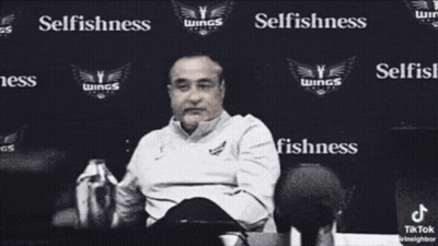 Man In White Shirt Surrounded By Selfishness Words GIF