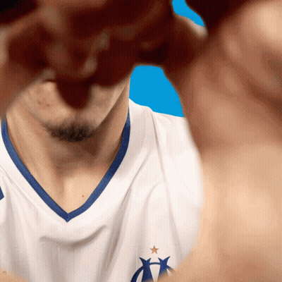 Man In White Shirt With Blue Collar And Star GIF