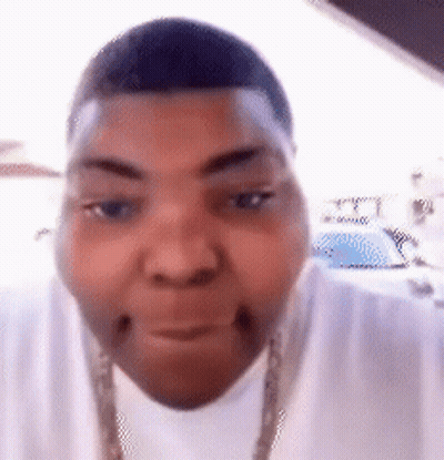 Man In White Shirt With Chain GIF