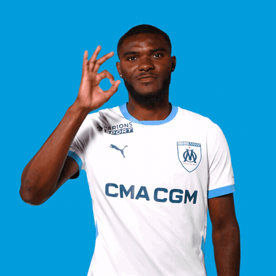 Man In White Shirt With CMA CGM GIF