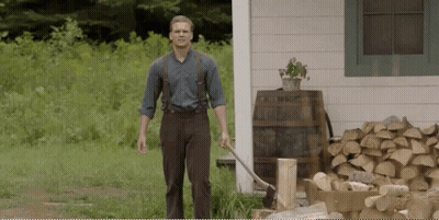 Man In White Shirt With Crown Collar GIF