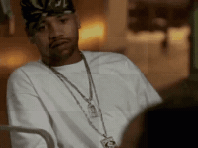 Man In White Shirt With I Love You Pendant GIF