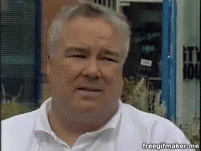 Man In White Shirt With It's 100 Sign GIF