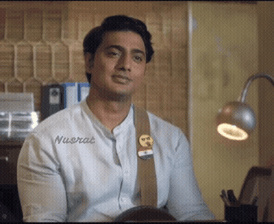 Man In White Shirt With Name Nusrat GIF