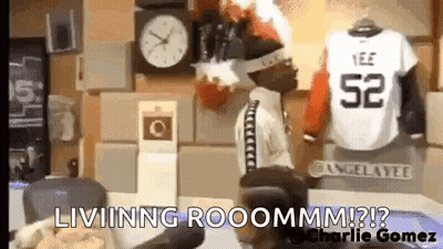 Man In White Shirt With Number 52 GIF