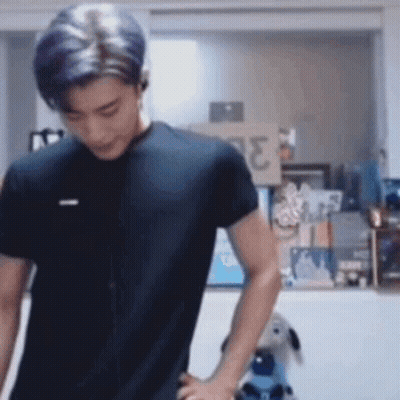 Man In White Shirt With Number 8 GIF