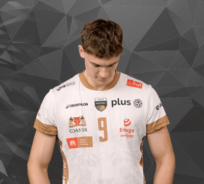Man In White Shirt With Number 9 GIF