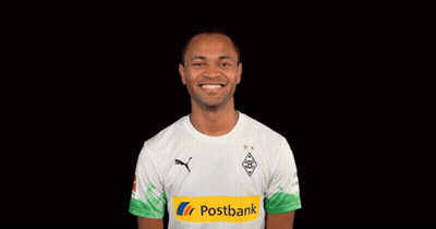 Man In White Shirt With Postbank Logo GIF