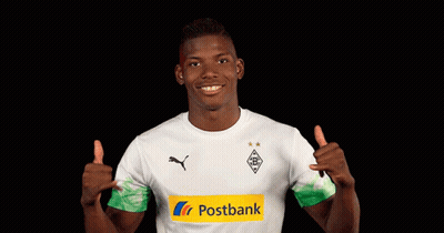 Man In White Shirt With Postbank Logo GIF