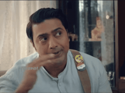 Man in White Shirt With Srat Badge