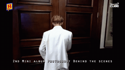Man In White Suit 2Nd Mini Album Photoshoot Behind The Scenes GIF