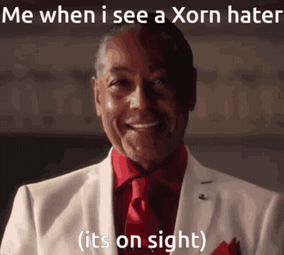 Man In White Suit And Red Tie Smiling Me When I See A Korn Hater GIF