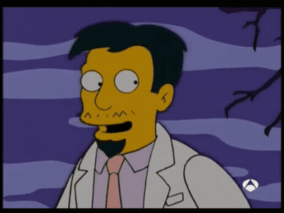 Man In White Suit And Tie On Purple Background GIF