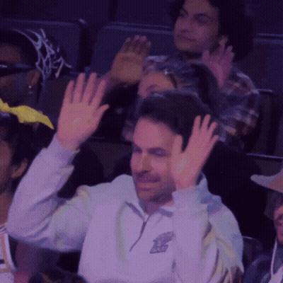 Man In White Sweatshirt With Letter Z GIF