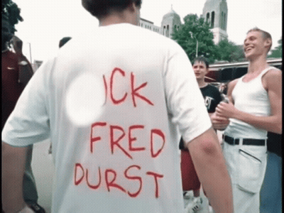 Man In White T-Shirt Saying Ick Fred Durst GIF