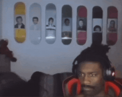 Man In White T-Shirt Taking Selfie GIF