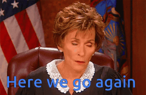 Man In White Tank Top In Front Of Langdon Academy GIF