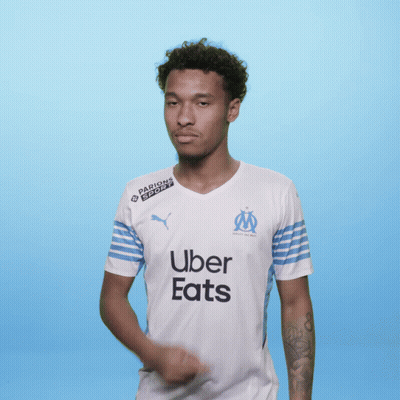 Man In White Uber Eats Jersey GIF