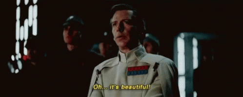 Man In White Uniform Saying It's Beautiful GIF
