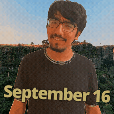 Man In Wig And Headphones With The 2 Week Minecraft Phase GIF