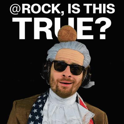 Man in Wig and Sunglasses Before @rock Is This True Sign
