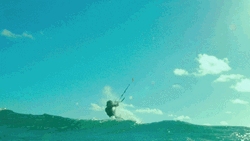 Man In Windsurfing Adventure