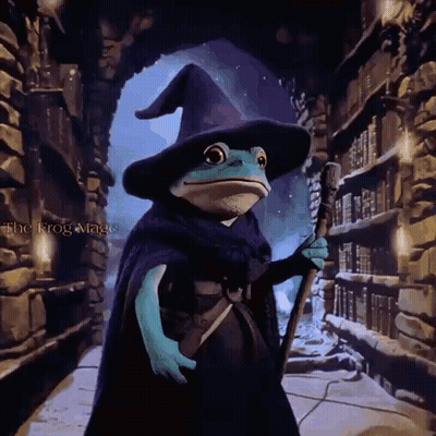 Man In Wizard Costume With Long Beard GIF