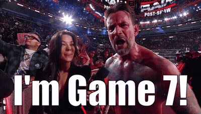Man In Wrestling Ring I M Game 7 GIF