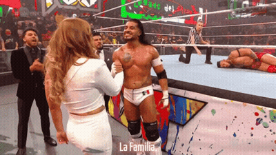 Man In Wrestling Ring La Familia GIF