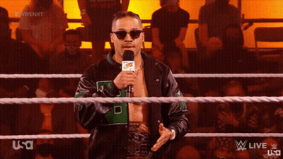 Man In Wrestling Ring Saying When I Shoot GIF