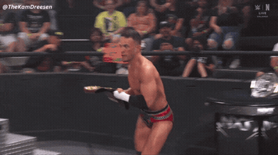 Man In Wrestling Ring With N GIF