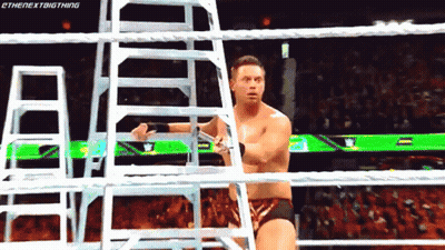Man In Wrestling Ring With The Next Big Thing GIF