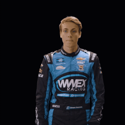 Man In Wrex Racing Suit GIF