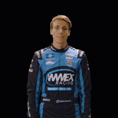 Man In Wweex Racing Jacket GIF