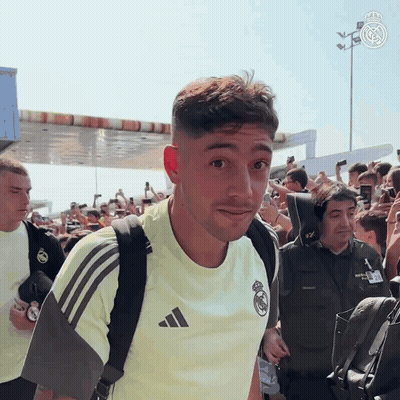 Man In Yellow Adidas Shirt GIF