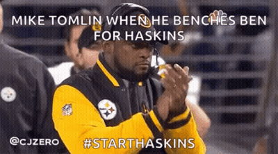 Man In Yellow And Black Jacket Clapping With Headset GIF