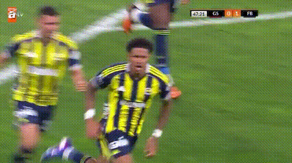 Man In Yellow And Black Striped Shirt Number 24 GIF