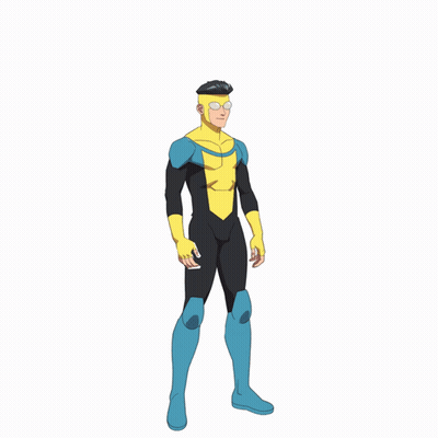 Man In Yellow And Black Suit GIF