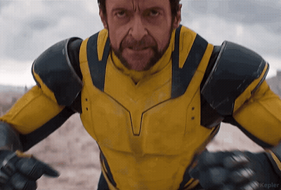Man In Yellow And Black Suit With Kepler GIF