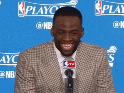 Man In Yellow And Blue Jacket Warriors GIF