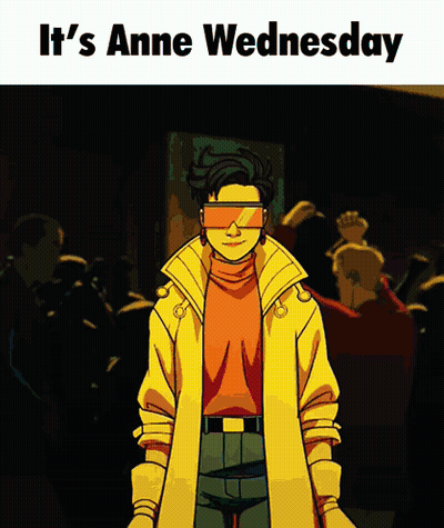 Man In Yellow Coat It's Anne Wednesday GIF