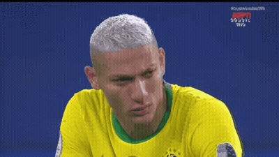 Man In Yellow ESPN Shirt GIF