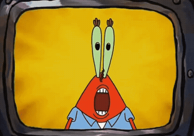 Man In Yellow Hat Applauding Blue Sign GIF