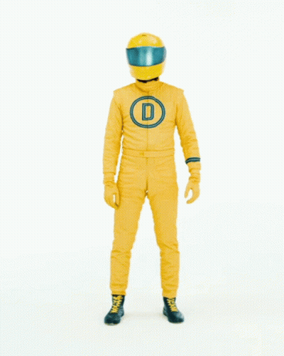 Man In Yellow Helmet Saying Say What GIF