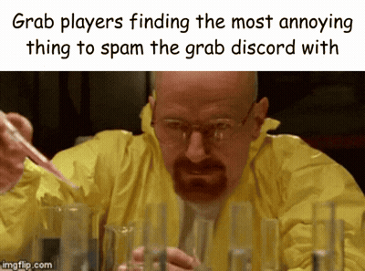 Man In Yellow Jacket Holding Pipette In Front Of Beakers GIF