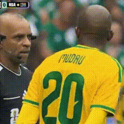 Man In Yellow Jersey Number 20 GIF